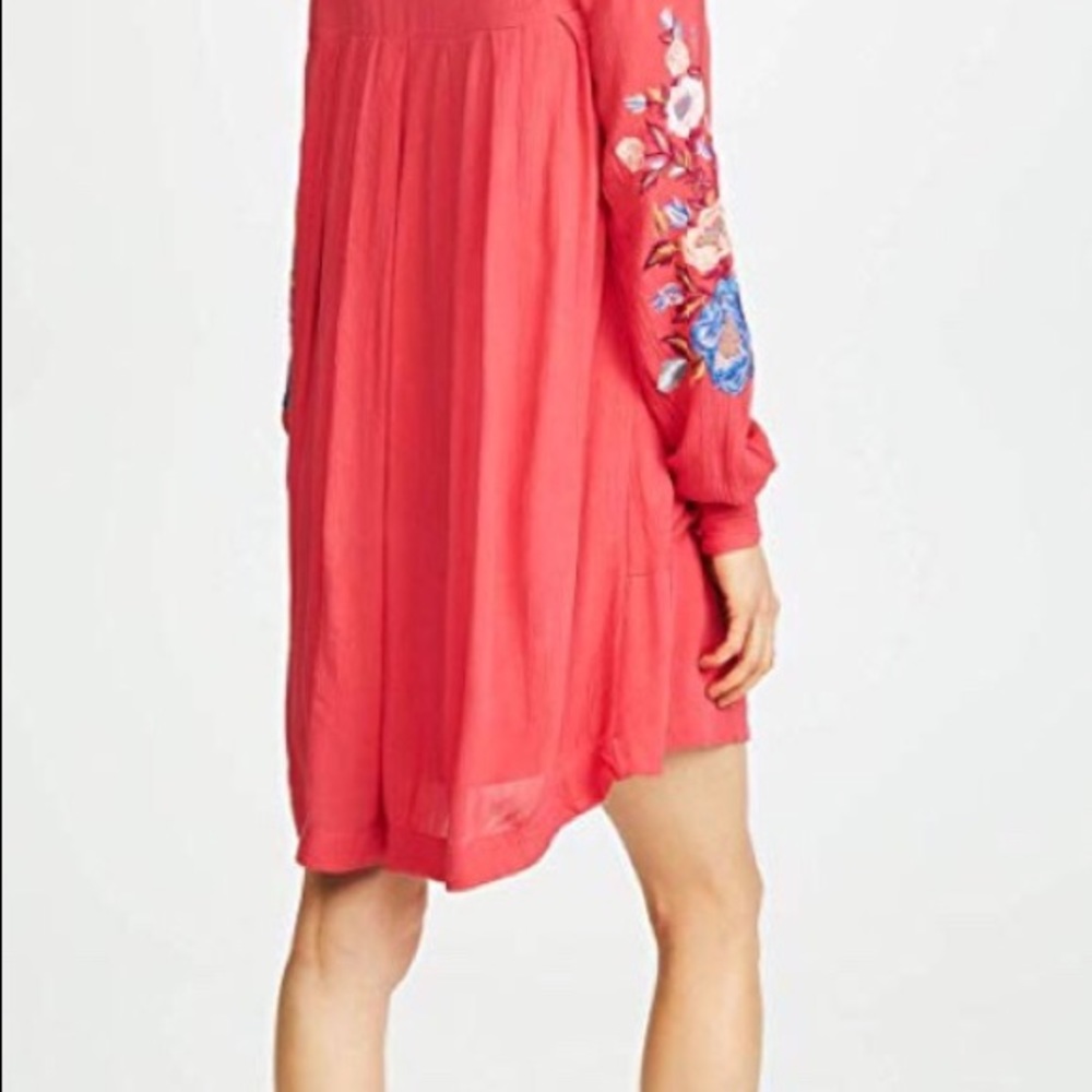 Free People Mia Gauze Embroidered Mini - Picture 3 of 4